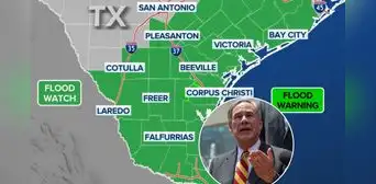 Alerta en Texas: gobernador Greg Abbott declara estado de emergencia por posibles inundaciones Alerta en Texas: gobernador Greg Abbott declara estado de emergencia por posibles inundaciones