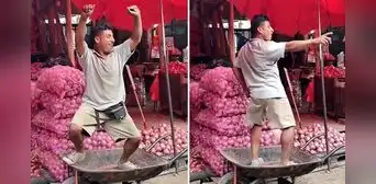 Comerciante peruano saca los 'pasos prohibidos' para atraer clientes y desata risas en redes: "No hay ganancias, pero sí actitud" Comerciante peruano saca los 'pasos prohibidos' para atraer clientes y desata risas en redes: "No hay ganancias, pero sí actitud"
