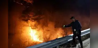 Corea del Sur vive uno de los peores incendios forestales de su historia: más de 25 fallecidos y múltiples heridos Corea del Sur vive uno de los peores incendios forestales de su historia: más de 25 fallecidos y múltiples heridos