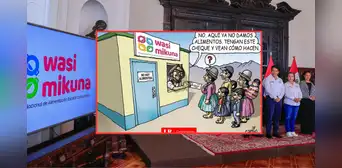 Wasi Mikuna 'evita' su rol: Carlincatura expone cómo el Gobierno traslada la compra de alimentos escolares a los padres Wasi Mikuna 'evita' su rol: Carlincatura expone cómo el Gobierno traslada la compra de alimentos escolares a los padres