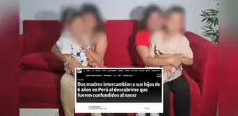 Así informaron medios estadounidenses el caso de las madres que intercambiaron a sus hijos de 6 años en Perú