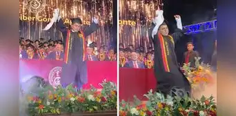 Joven peruano se graduó de la UNI al ritmo de huaylas: “Jamás olvidas tus raíces” Joven peruano se graduó de la UNI al ritmo de huaylas: “Jamás olvidas tus raíces”