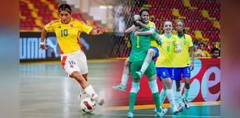 Resultado Colombia vs Brasil futsal femenino HOY, semifinales Copa América 2025: ¿cómo quedó el partido de la selección?