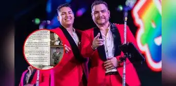 Irvin Saavedra, cantante de Armonía 10, dedica conmovedor mensaje tras duelo por la muerte de Paul Flores: “Hoy más que nunca te extraño” Irvin Saavedra, cantante de Armonía 10, dedica conmovedor mensaje tras duelo por la muerte de Paul Flores: “Hoy más que nunca te extraño”