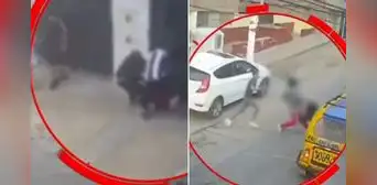 La ‘calle del terror’ en San Juan de Miraflores: escolares son golpeados por delincuentes tras salir del colegio