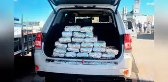 California: incautan metanfetamina valorizada en US$96.942 en un compartimiento modificado de un sedán