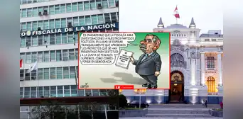 Buscan una Fiscalía a su medida: Carlincatura expone los planes del Congreso para destituir a la junta de fiscales supremos