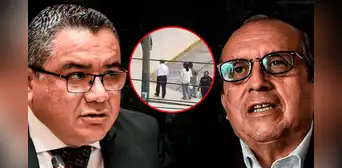 Nicanor Boluarte: revelan imágenes del hermano de la presidenta ingresando a oficina de abogado vinculado a Juan José Santiváñez