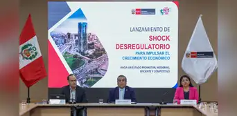 MEF lanza primer shock desregulatorio con miras a un "apagón normativo" MEF lanza primer shock desregulatorio con miras a un "apagón normativo"