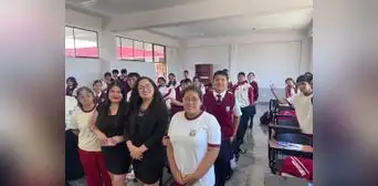 Comisión de acceso a la justicia capacitó a alumnos de colegio experimental del Santa
