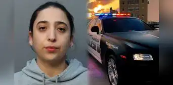 Arrestan a joven acusada de robar el auto y agredir a un policía de Miami luego de una cita: confesó el hecho con una foto