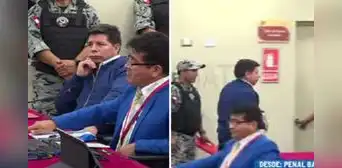 Trasladan a Pedro Castillo al Hospital Vitarte en medio de audiencia de juicio oral