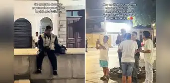 Viralizan a trabajador adulto mayor que se quedó dormido esperando clientes: usuarios piden apoyo Viralizan a trabajador adulto mayor que se quedó dormido esperando clientes: usuarios piden apoyo