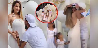 Greissy Ortega y Randol Pastor se conmueven al conocer el sexo de su bebé durante emotiva celebración