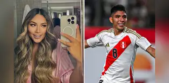 ¿Quién es Olenka Mejía, la modelo que fue ampayada con Piero Quispe? Esta fue la conversación que tuvo con el futbolista