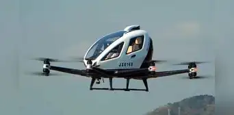 Los taxis voladores ya son una realidad: China autoriza su uso para transportar pasajeros