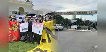 Estudiantes toman la Universidad Agraria La Molina para exigir seguridad, infraestructura y otros 5 pedidos