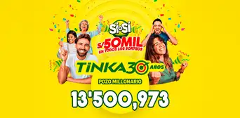 Resultados de la Tinka del miércoles 2 de abril: revisa los números ganadores, premios y el Pozo Millonario Resultados de la Tinka del miércoles 2 de abril: revisa los números ganadores, premios y el Pozo Millonario