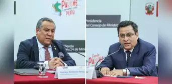 Gustavo Adrianzén asegura que "no hay ninguna razón" para separar al ministro de Salud pese a escándalo de sueros defectuosos Gustavo Adrianzén asegura que "no hay ninguna razón" para separar al ministro de Salud pese a escándalo de sueros defectuosos
