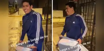 Fue a jugar fútbol con amigos y al volver encontró todas sus cosas en la calle: “Separación a la vista” Fue a jugar fútbol con amigos y al volver encontró todas sus cosas en la calle: “Separación a la vista”