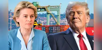 La Unión Europea está preparada para responder a los aranceles de Trump, advirtió Von der Leyen