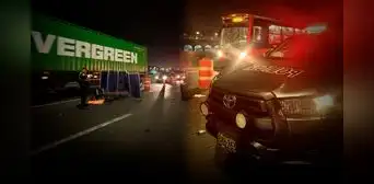 Trágico accidente en Panamericana Norte: tráiler impacta contra motociclista y ocasiona congestión vehicular Trágico accidente en Panamericana Norte: tráiler impacta contra motociclista y ocasiona congestión vehicular