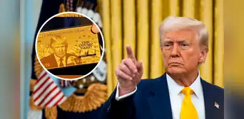 Gold Card: Trump presenta nuevo diseño para migrantes ricos con su imagen en EE. UU. Gold Card: Trump presenta nuevo diseño para migrantes ricos con su imagen en EE. UU.