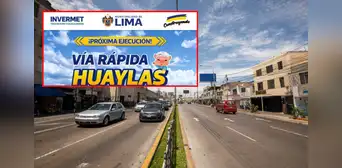 La nueva vía rápida en Lima de S/ 670 millones que conectará Chorrillos, Surco y Villa El Salvador y reducirá el tráfico a solo 20 minutos La nueva vía rápida en Lima de S/ 670 millones que conectará Chorrillos, Surco y Villa El Salvador y reducirá el tráfico a solo 20 minutos