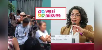 Leslie Urteaga intenta responsabilizar a escolares intoxicados por Wasi Mikuna y pide que "estén con las manos limpias" Leslie Urteaga intenta responsabilizar a escolares intoxicados por Wasi Mikuna y pide que "estén con las manos limpias"