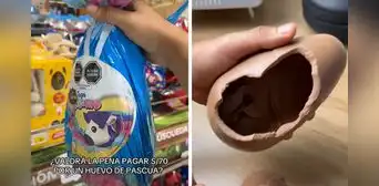 Peruanos compran huevo de Pascua por S/70 en supermercado y se llevan una sorpresa: "Está vacío" Peruanos compran huevo de Pascua por S/70 en supermercado y se llevan una sorpresa: "Está vacío"
