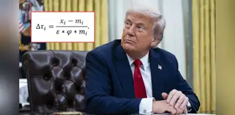 Conoce la fórmula que usó Trump para calcular los “aranceles recíprocos” Conoce la fórmula que usó Trump para calcular los “aranceles recíprocos”