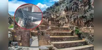 Construcción ilegal pone en riesgo patrimonio cultural del Perú sin autorización del Ministerio de Cultura Construcción ilegal pone en riesgo patrimonio cultural del Perú sin autorización del Ministerio de Cultura