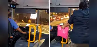Chofer de El Rápido se equivoca de ruta en su primer día de trabajo y termina en la pista de la Línea Amarilla de Lima Chofer de El Rápido se equivoca de ruta en su primer día de trabajo y termina en la pista de la Línea Amarilla de Lima