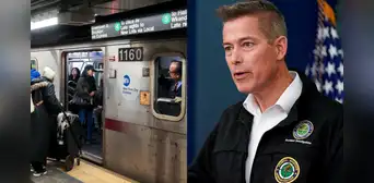 Nueva York: Sean Duffy, secretario del DOT, hizo duras críticas a las condiciones del metro tras una visita sorpresa Nueva York: Sean Duffy, secretario del DOT, hizo duras críticas a las condiciones del metro tras una visita sorpresa