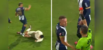 Alianza Lima se quedó con 10 por imprudencia de Lavandeira: VAR detectó 'planchazo' a Murrugarra y árbitro sacó tarjeta roja Alianza Lima se quedó con 10 por imprudencia de Lavandeira: VAR detectó 'planchazo' a Murrugarra y árbitro sacó tarjeta roja
