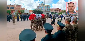Dan último adiós a policía que fue asesinado en operativo contra el narcotráfico en Cusco Dan último adiós a policía que fue asesinado en operativo contra el narcotráfico en Cusco