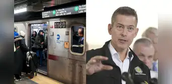 Nueva York: Sean Duffy, secretario del DOT, hizo duras críticas a las condiciones del metro tras una visita sorpresa Nueva York: Sean Duffy, secretario del DOT, hizo duras críticas a las condiciones del metro tras una visita sorpresa