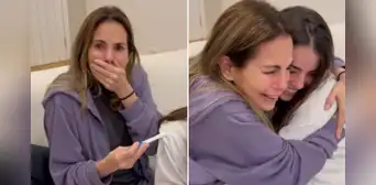 Karina Calmet se quiebra al enterarse de que será abuela por primera vez: "Gracias por tanta felicidad" Karina Calmet se quiebra al enterarse de que será abuela por primera vez: "Gracias por tanta felicidad"