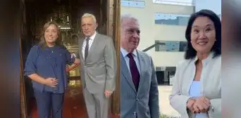Dina Boluarte y Keiko Fujimori se reúnen con Álvaro Uribe, expresidente colombiano investigado por corrupción Dina Boluarte y Keiko Fujimori se reúnen con Álvaro Uribe, expresidente colombiano investigado por corrupción