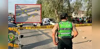Asesinan de 15 balazos a pareja que salía de almorzar a bordo de su vehículo en Comas