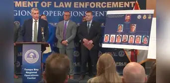 Autoridades de Florida desmantelan red internacional de pornografía infantil: tenían más de un millón de videos de abusos Autoridades de Florida desmantelan red internacional de pornografía infantil: tenían más de un millón de videos de abusos