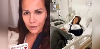 Mónica Sánchez reaparece con sentido mensaje tras delicada cirugía por grave estado de salud: "Es lento y doloroso" Mónica Sánchez reaparece con sentido mensaje tras delicada cirugía por grave estado de salud: "Es lento y doloroso"