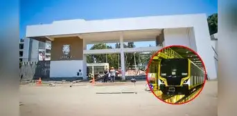 Línea 2 del Metro: así luce la nueva entrada de la Universidad San Marcos con un avance del 93 %
