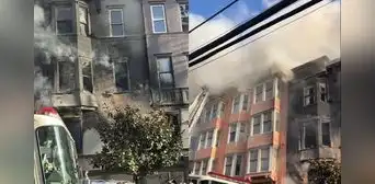 Incendio de nivel 4 en San Francisco, California, arrasa con tres pisos y daña edificios contiguos