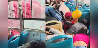 Apedrean un bus con pasajeros en Atocongo en pleno paro de transportistas y usuario graba el momento: "Me lanzaron una piedra" Apedrean un bus con pasajeros en Atocongo en pleno paro de transportistas y usuario graba el momento: "Me lanzaron una piedra"