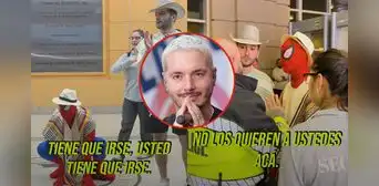 J Balvin se disfrazó de Spider-Man para sorprender a sus fans, pero no salió bien: “Lo detuvo seguridad” J Balvin se disfrazó de Spider-Man para sorprender a sus fans, pero no salió bien: “Lo detuvo seguridad”