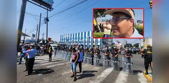 Transportistas se enfrentan a policías en Callao tras ataques a choferes en av. Venezuela: "Todos los días matan" Transportistas se enfrentan a policías en Callao tras ataques a choferes en av. Venezuela: "Todos los días matan"