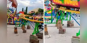 Juego infantil sobre troncos de madera causa furor y usuarios en TikTok lo comparan con escena de ‘Destino Final’ Juego infantil sobre troncos de madera causa furor y usuarios en TikTok lo comparan con escena de ‘Destino Final’