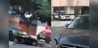 Patrullero PNP choca contra camioneta en Surquillo que quedó destrozada: víctima confirma que agente se dio a la fuga