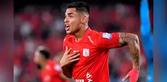 Hinchas de América de Cali llenaron de elogios a Luis Ramos tras su golazo: "Mi '9' el peruano"